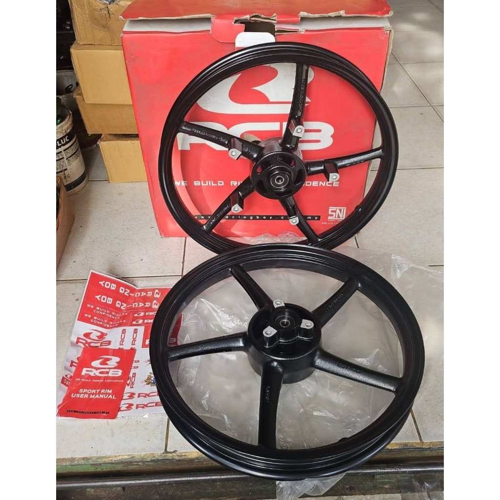 Velk Rcb Satria fu sp522 depan belakang