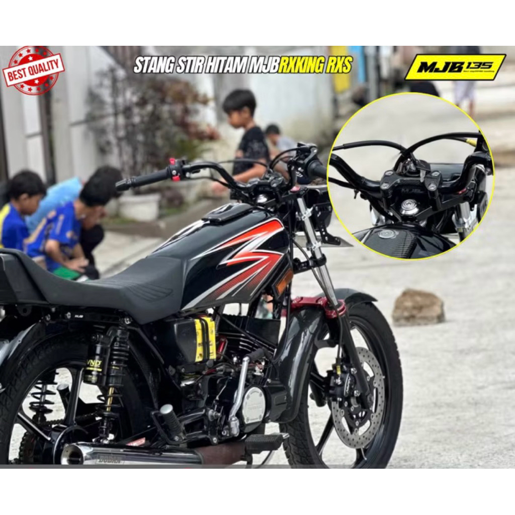 STANG SETANG STIR RX KING RX SPECIAL SCORPIO RXK YT BANDUNG STYLE MODEL MJB