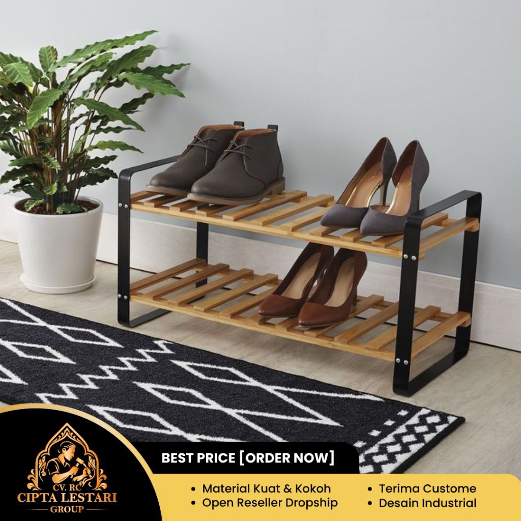 Rak Sepatu Industrial|Rak Penyimpanan Sandal|Rak Sepatu