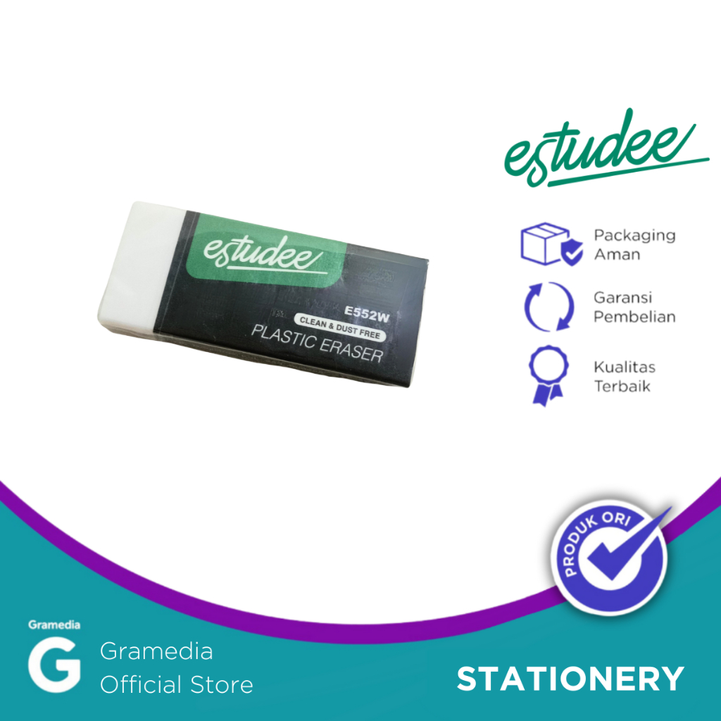 

Penghapus Putih Estudee Seri E522W