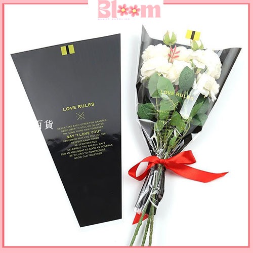 

Plastik Single Flower Single Rose Wrapping Rose SF03