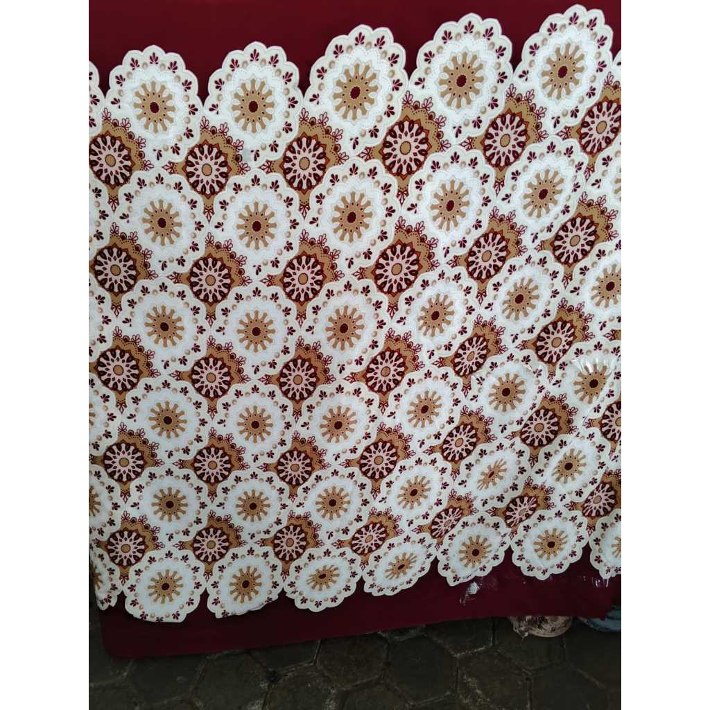 Bahan kain katun rayon viscose premium motif etnik pinggir motif abstrak motif batik terbaru best se