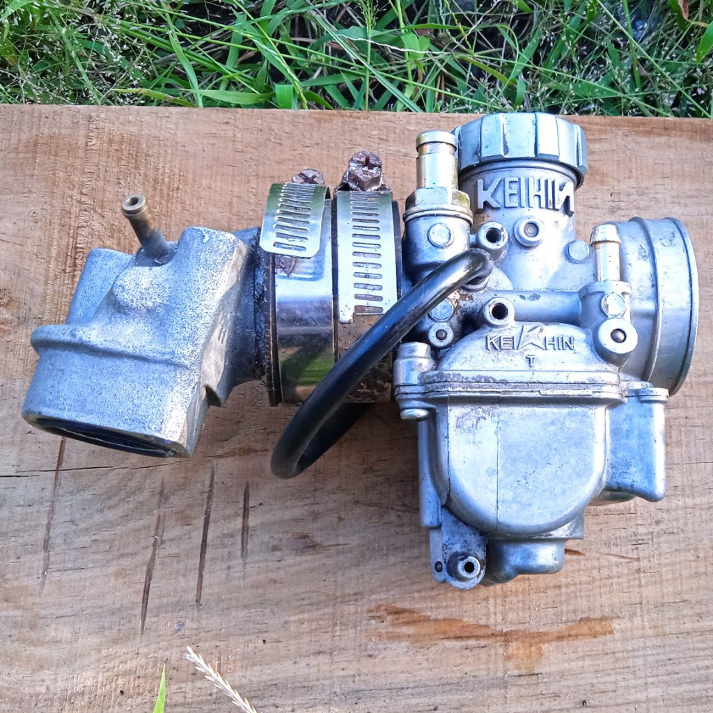 Karburator PE 24 Keihin + Manifold Mio | Karbu PE24 Like New | Karbu Racing