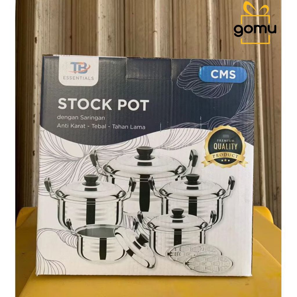 PANCI SET 5 SUSUN STOCK POT PANCI BERANAK 5 IN 1 TB