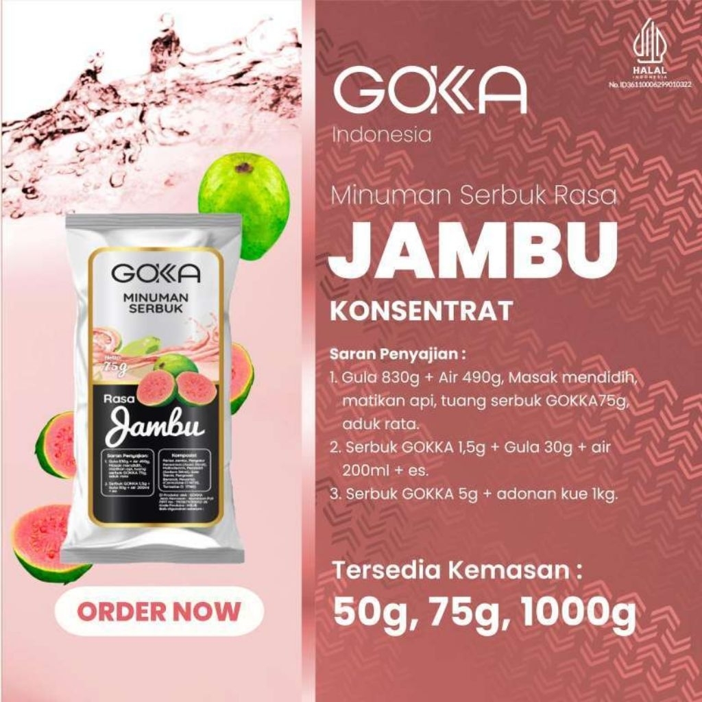 

I. KOPI GOKA INDONESIA SERBUK RASA JAMBU