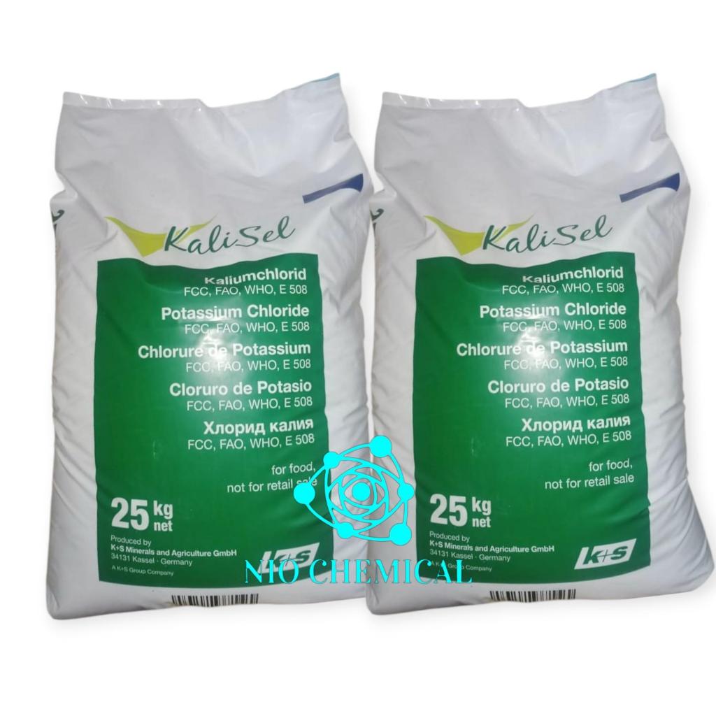 

Potassium Chloride / KCL / Kalisel / Kalium Klorida FOOD GRADE 25 KG
