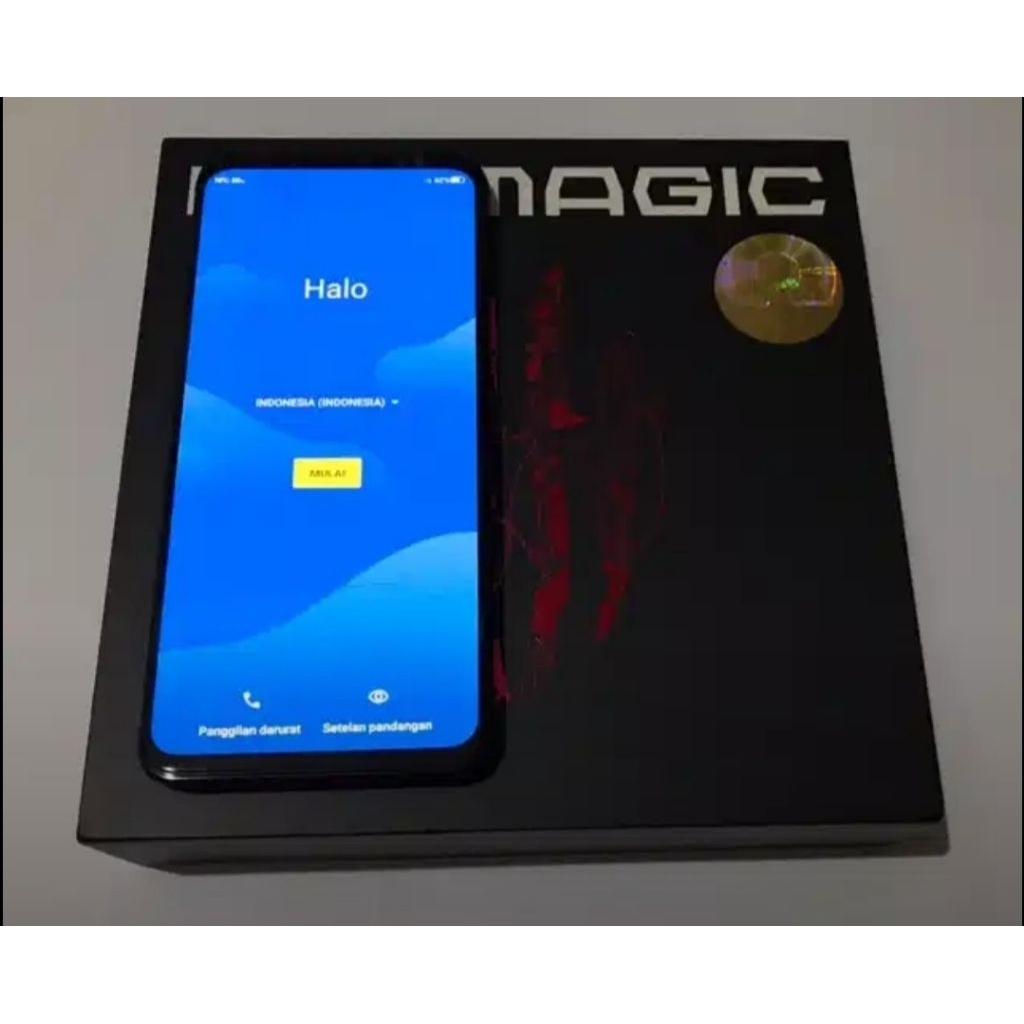 hp gaming nubia redmagic 6  5G 12/128 snapdragon 888 resmi second normal fullset