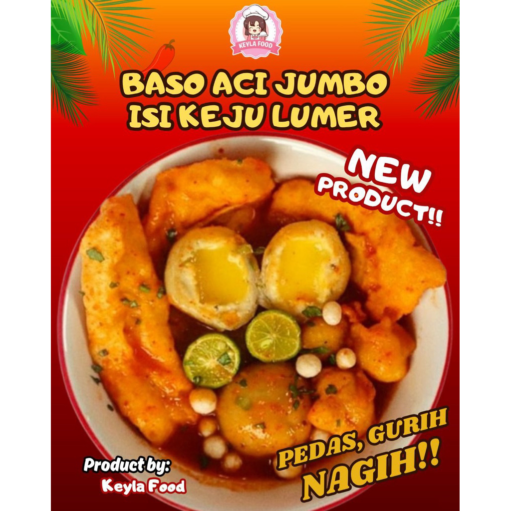 

1 Bungkus Boci keju lumer enak pedas