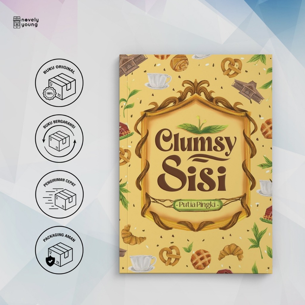 Novel Clumsy Sisi - Putia Pingki - Butterflies Books - Gratis Biaya Packing