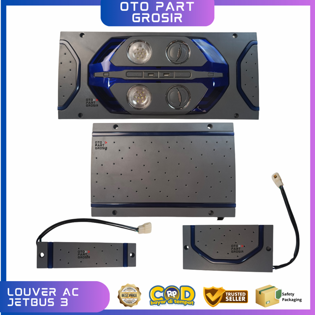Louver AC bus Jetbus 3 Bisa di ecer/Louver Bus JB3