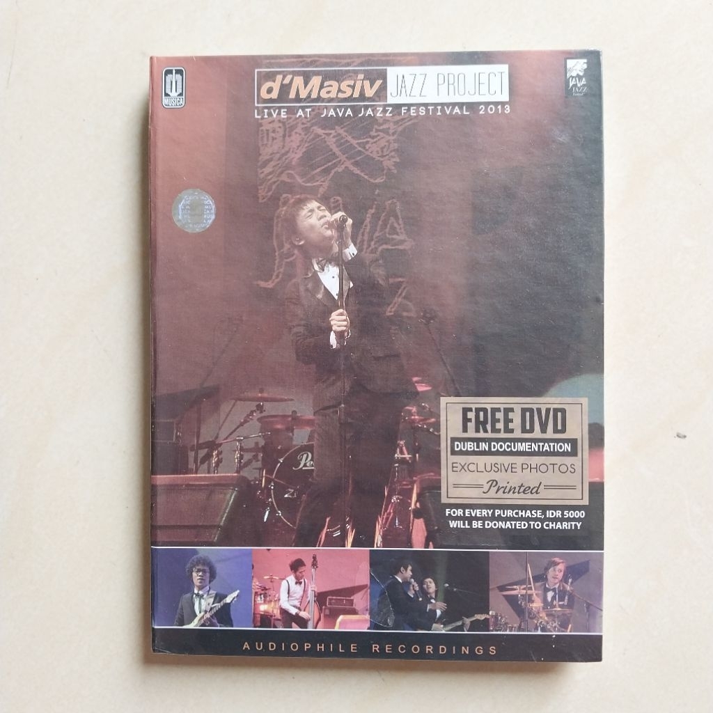 DVD D'MASIV LIVE AT JAVA JAZZ FESTIVAL 2013