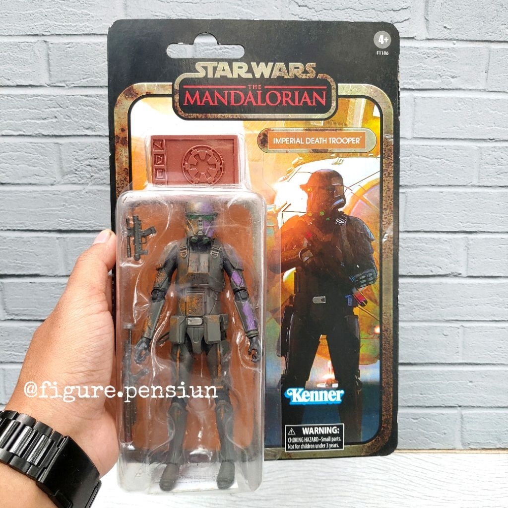 STAR WARS THE BLACK SERIES IMPERIAL DEATH TROOPER THE MANDALORIAN STARWARS HASBRO ACTION FIGURE KENN