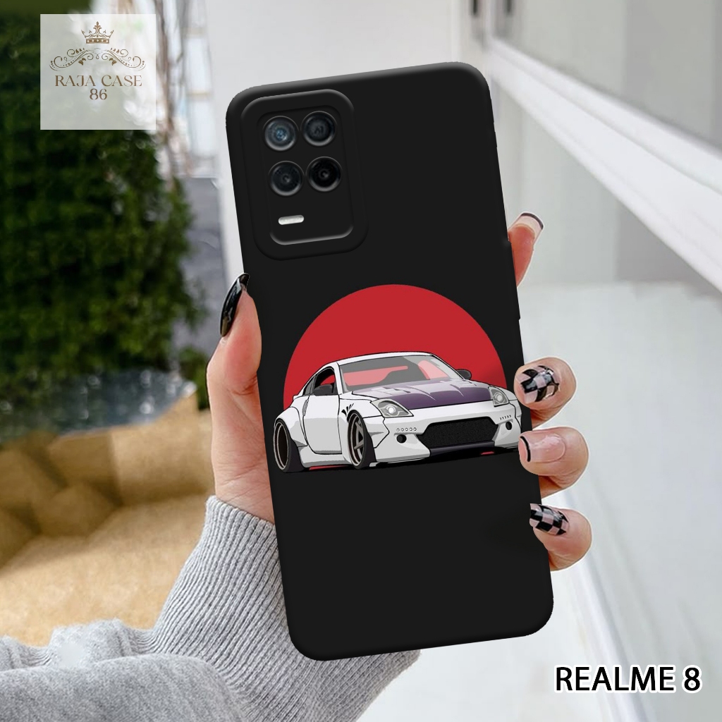 Case Realme 8 - Rajacase - casing Realme 8 - Motif case Mobil - Pelindung handphone - Realme 8 - Sof