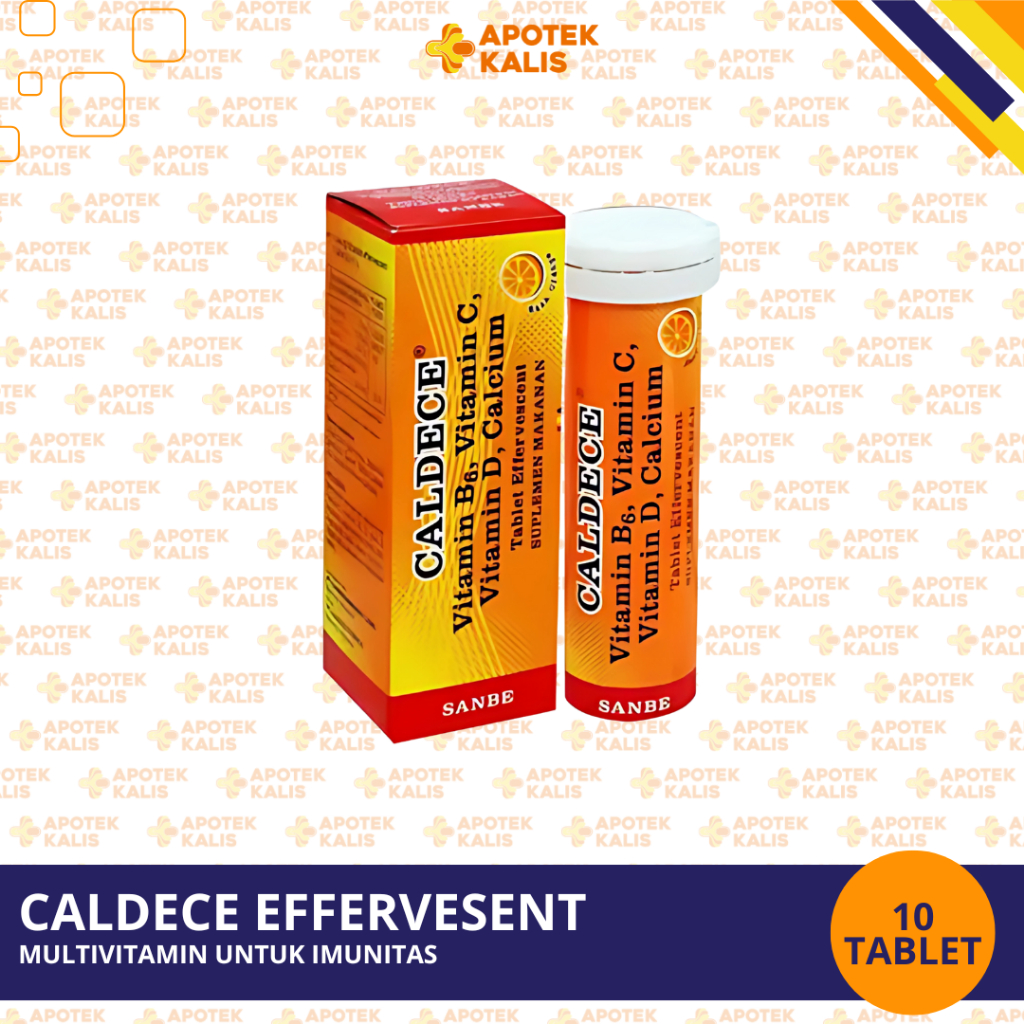 

CALDECE SUPLEMEN KESEHATAN 10 TABLET EFFERVESCENT
