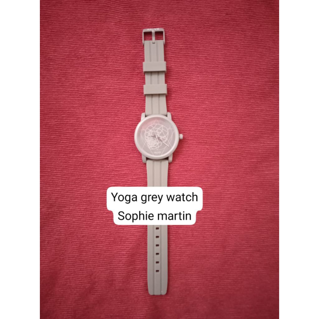 Jam tangan pria,yoga grey by sophie martin