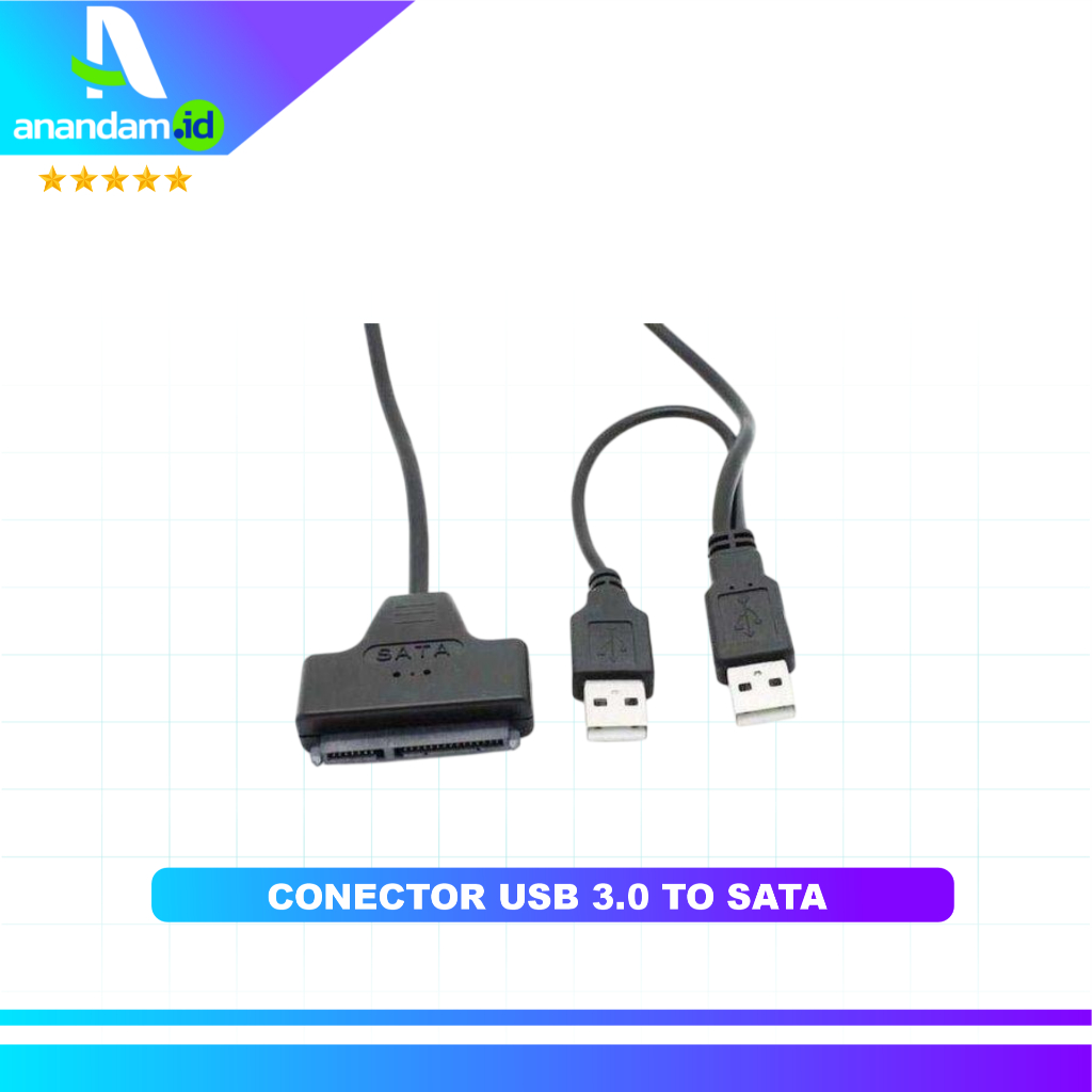 Konektor Conector Kabel USB HDD Laptop 2.5 Hardisk External SATA to USB 3.0