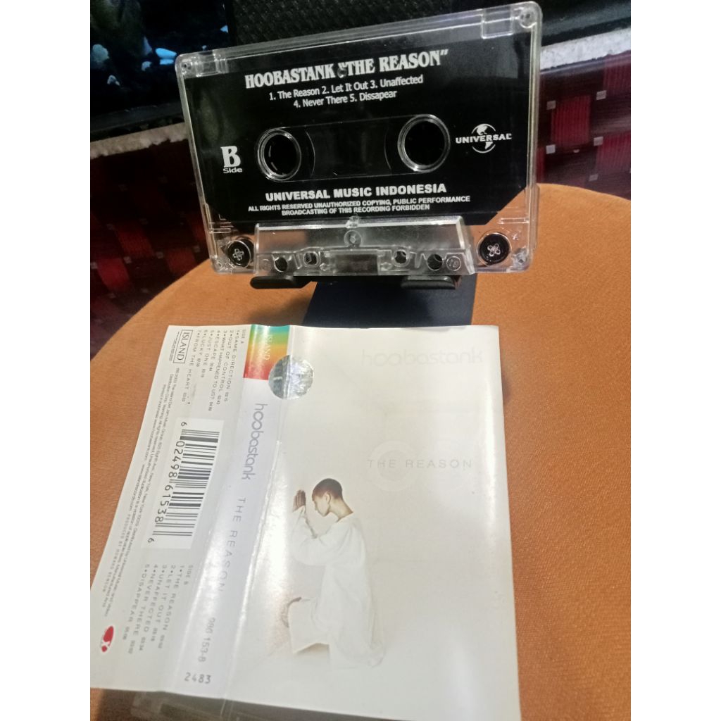 kaset pita album band HOOBASTANK the reason