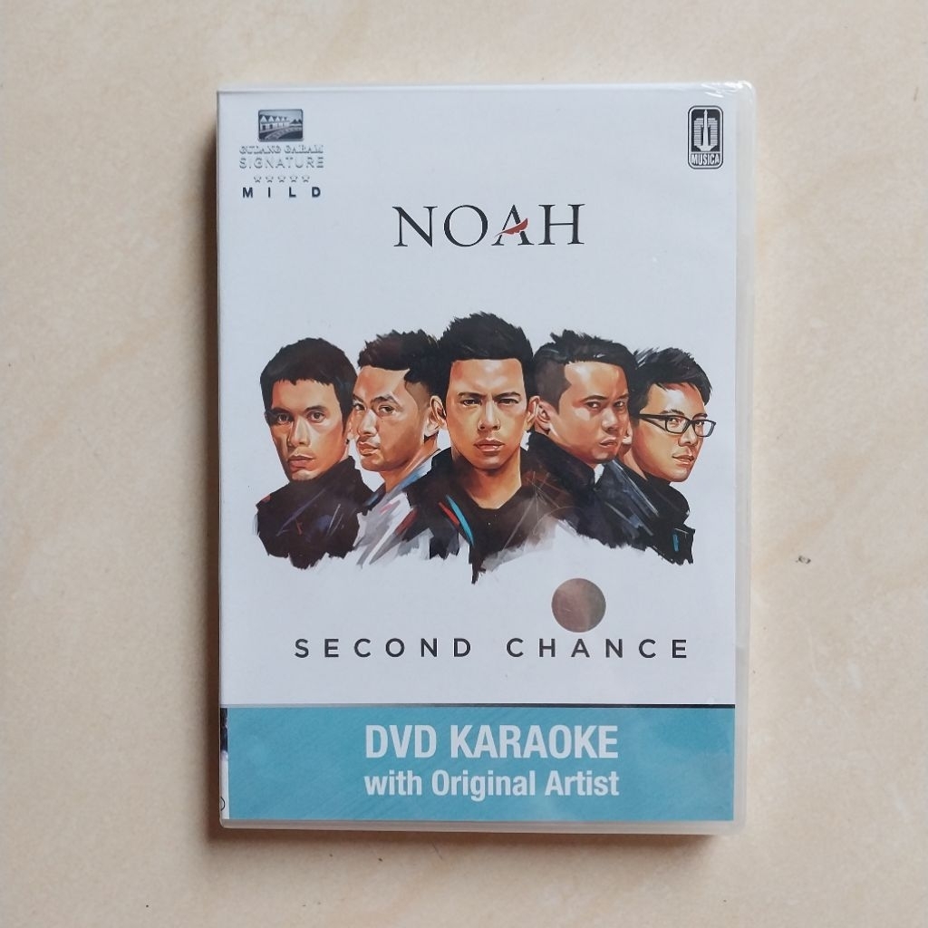 DVD KARAOKE NOAH ALBUM SECOND CHANCE