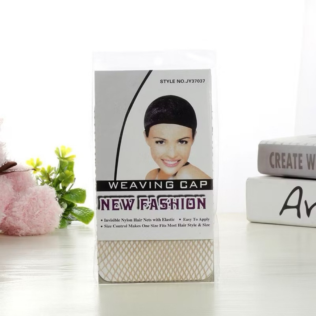 Jaring Rambut Wig Cap Hair Net Weaving Cap Jaring Wig