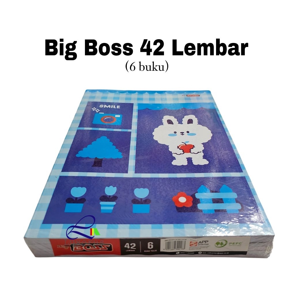 

Buku Tulis Big Boss 42 Lembar (6 BUKU)