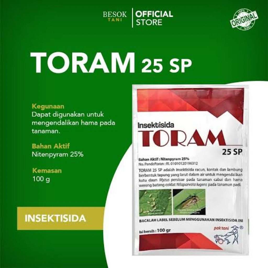 Toram insektisida 100g