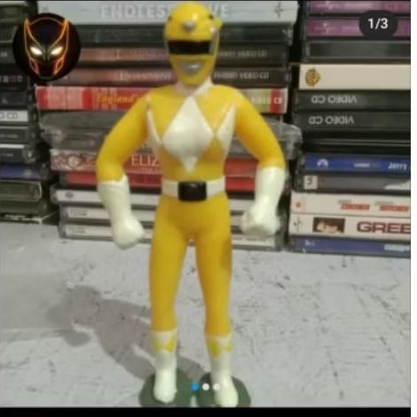 Action Figure Power Ranger Saban Vintage Yelow
