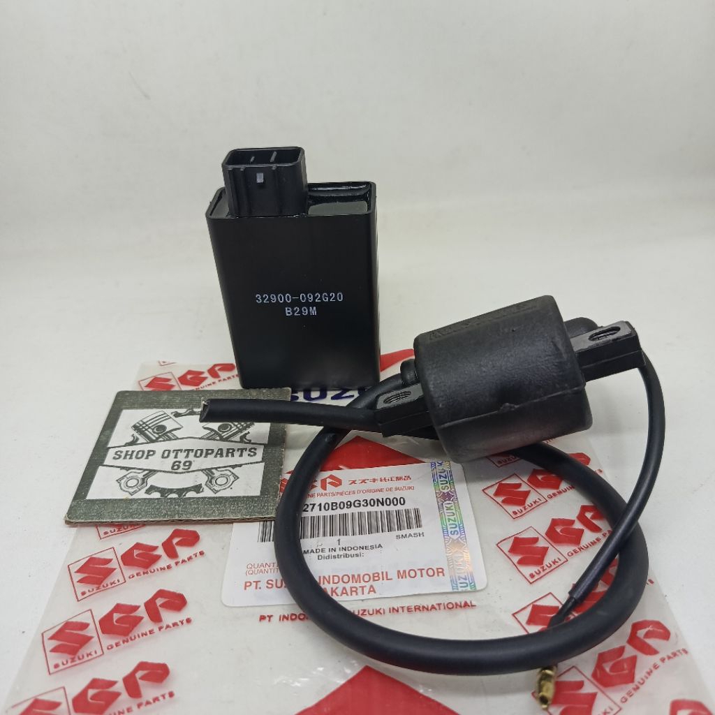 KOIL PENGAPIAN + CDI UNIT SUZUKI SMASH LAMA SMASH NEW SGP