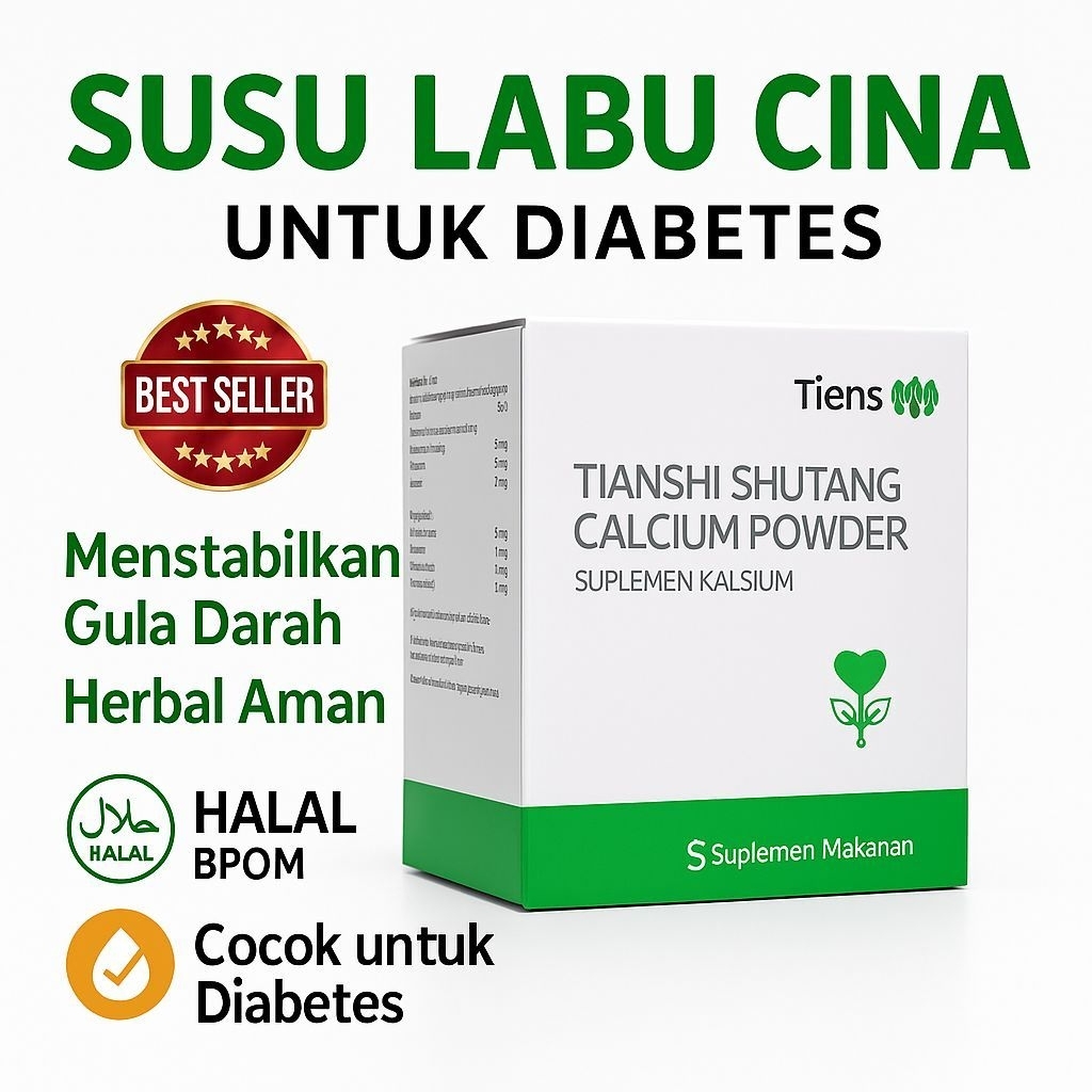 

Tiens Shutang Kalsium Powder - Susu Labu Cina untuk Penderita Diabetes & Gula Darah