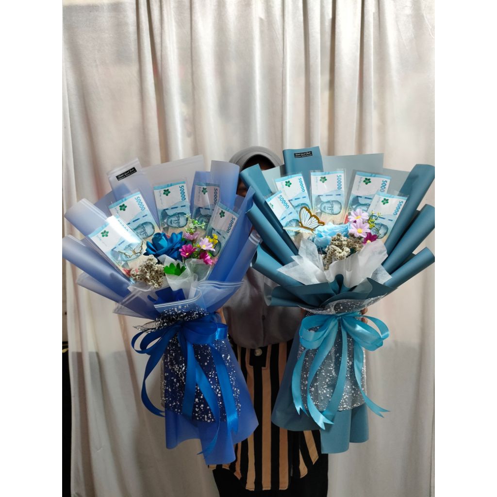 

Ready stok bouquet bunga size medium (M)