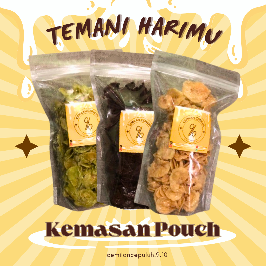 

KERIPIK PISANG LUMER VIRAL / BANANA CHIPS MELTED / CEMILANCEPULUH.9.10