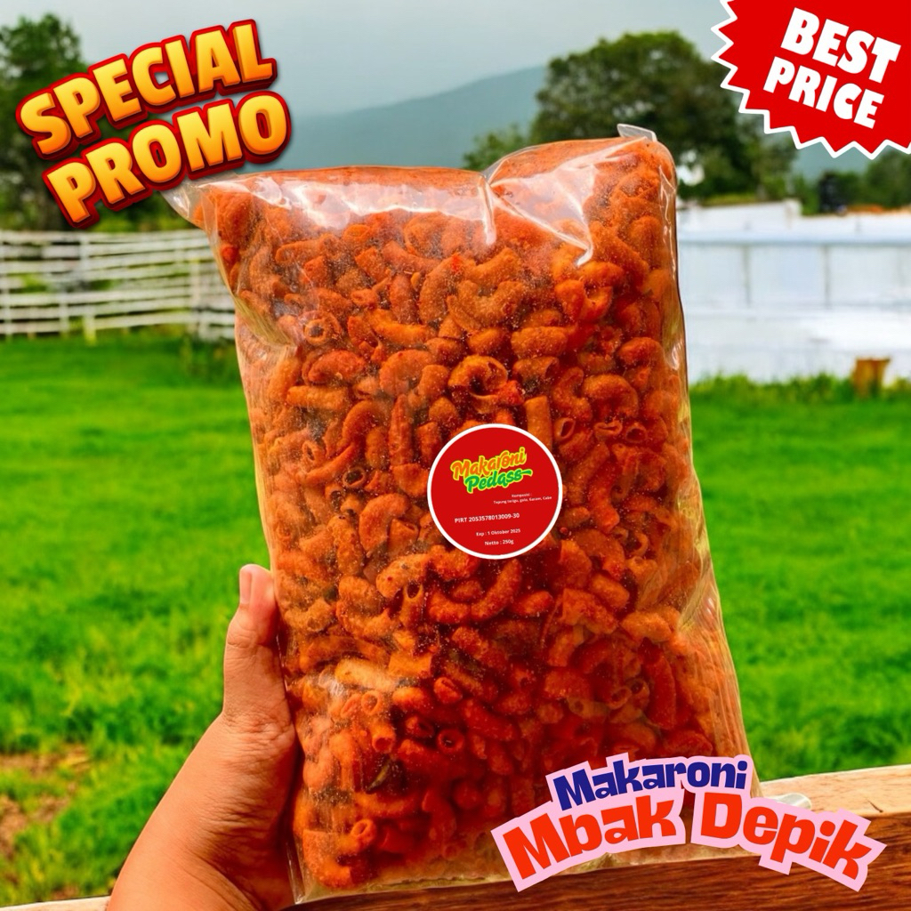 

Makaroni Extrapedas | Makaroni Pedas Extra 1/4kg