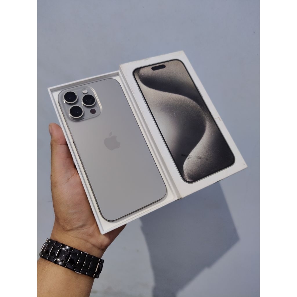 iPhone 15 promax 256gb ibox second