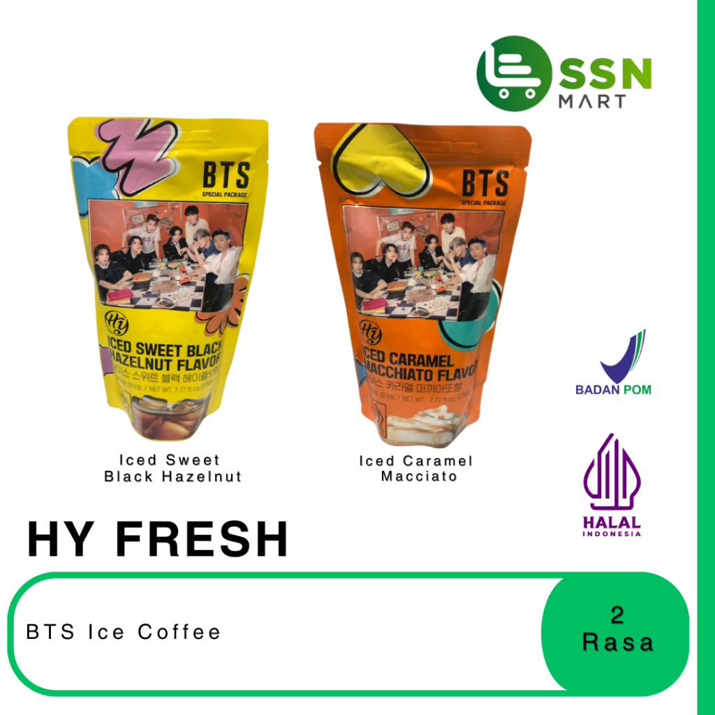 

SSNMart HY Fresh Iced Coffee X BTS 2 Rasa