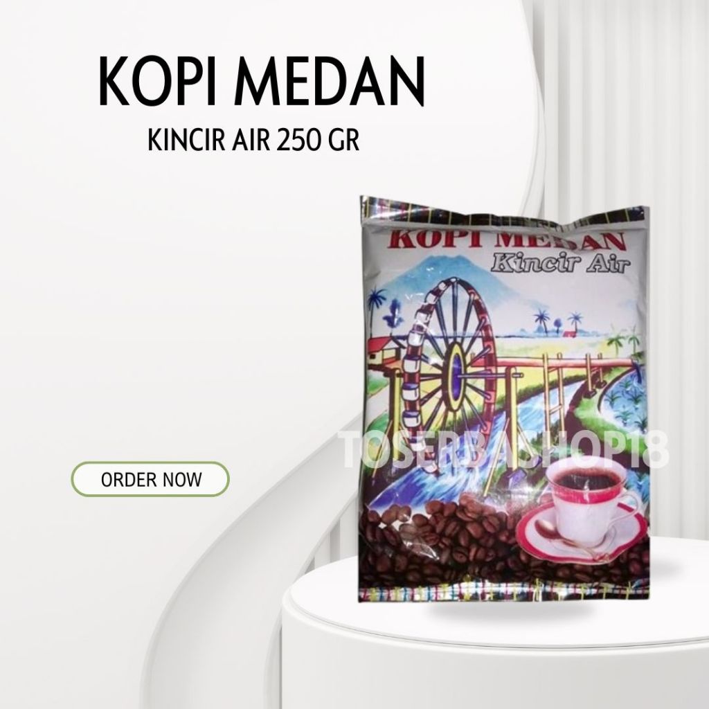 

Kopi Instan / Kopi Bubuk / Kopi Medan Kincir Air 250gr