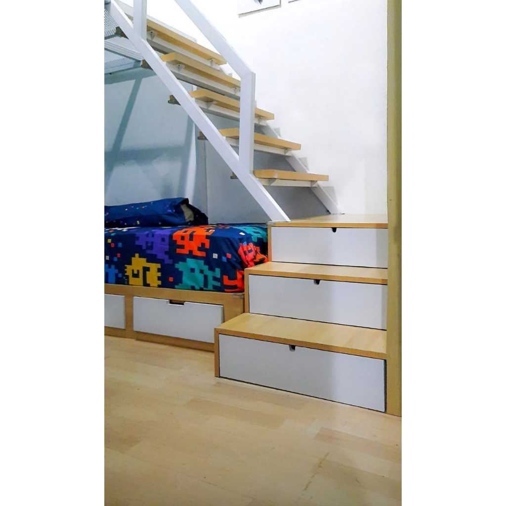 Mezzanine indoor custom kamar tidur tingkat