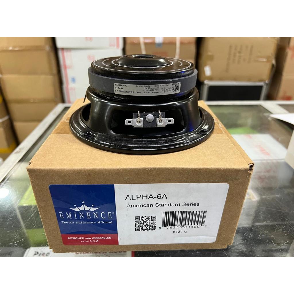 Speaker Component 6 Inch Eminence Alpha6A Alpha 6A Made In USA