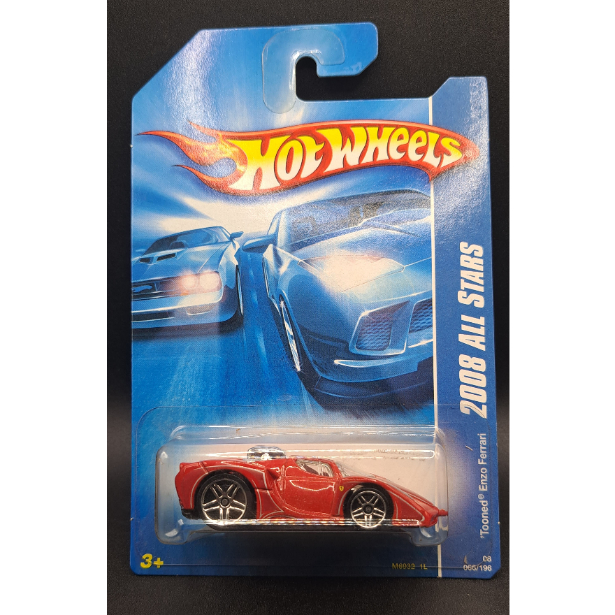 2008 Hot Wheels - Tooned Enzo Ferrari – Red