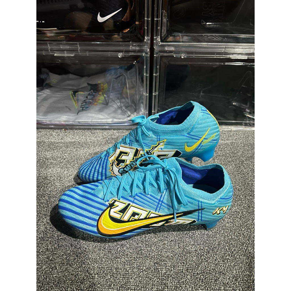 NIKE AIR ZOOM MERCURIAL VAPOR MBAPPE ELITE FG MINT CONDITION