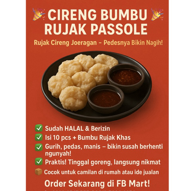 

cireng bumbu rujak