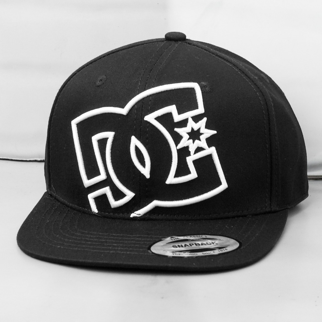 Topi DC Shoes Snapback Pria Import Mirror Original