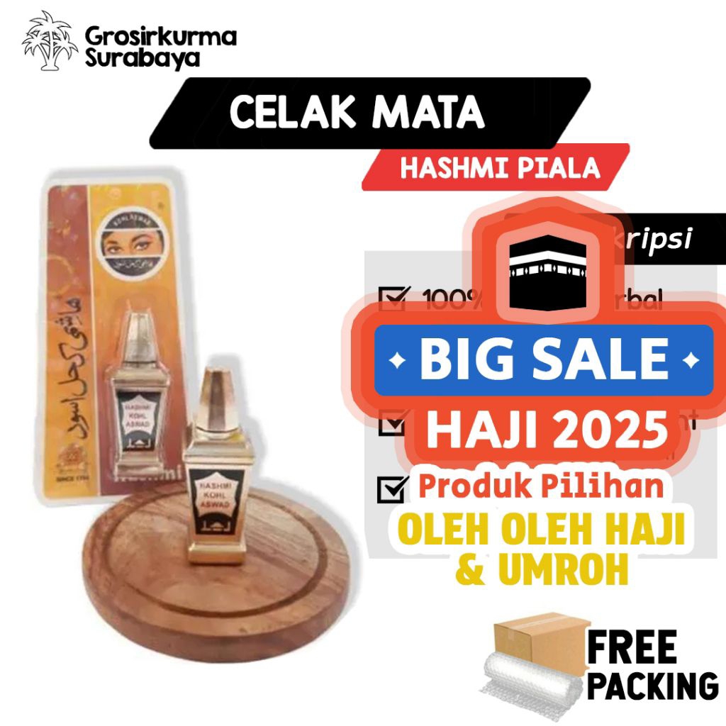 Celak Mata Hatimi Aswad Bubuk Original / Hatimi Kajal Celak Mata Bubuk Aswad / Hatimi Eye Liner Kaja