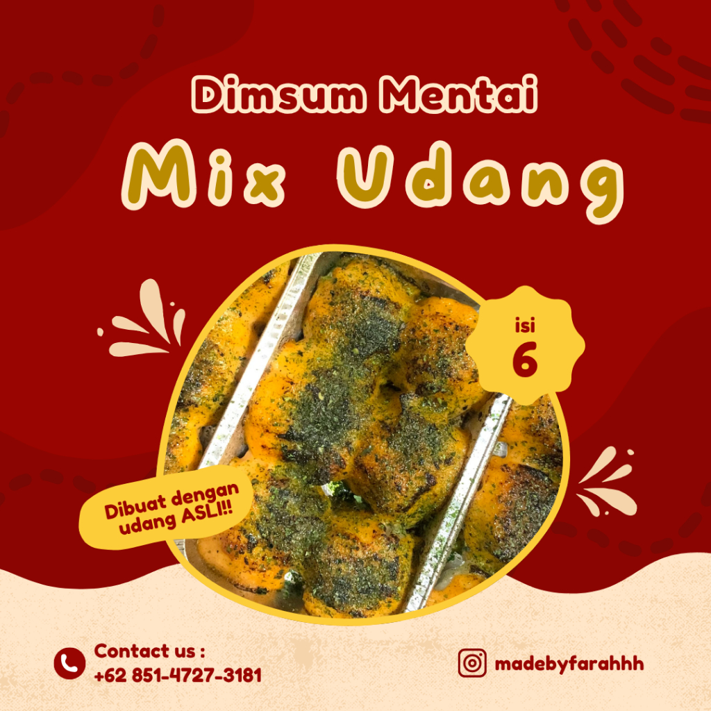 

dimsum mentai mix udang