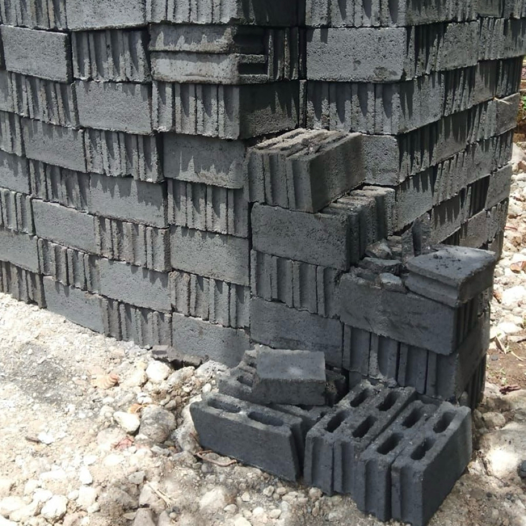 Konblok Standar 39 x 19 x 9 cm Batako Konblok Conblock Konblock Beton