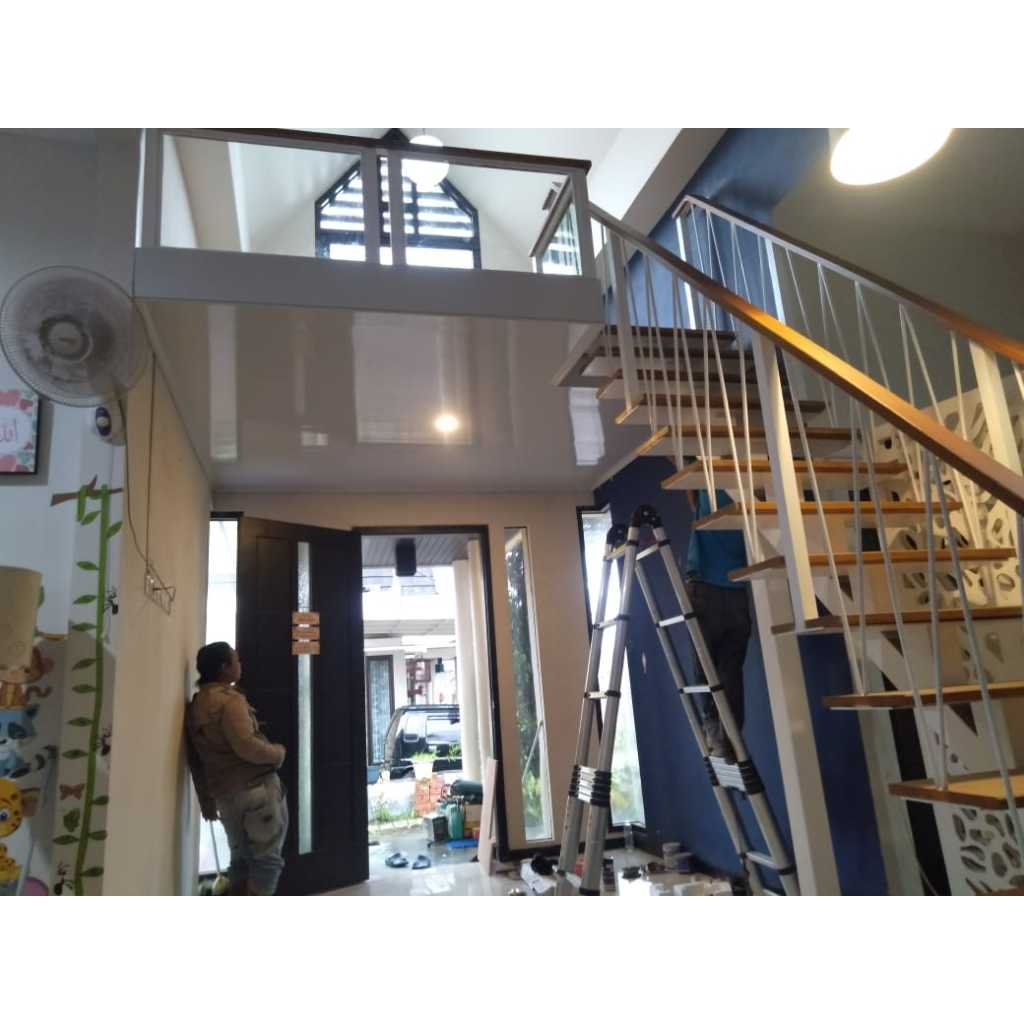 Mezzanine indoor kamar tingkat rangka besi