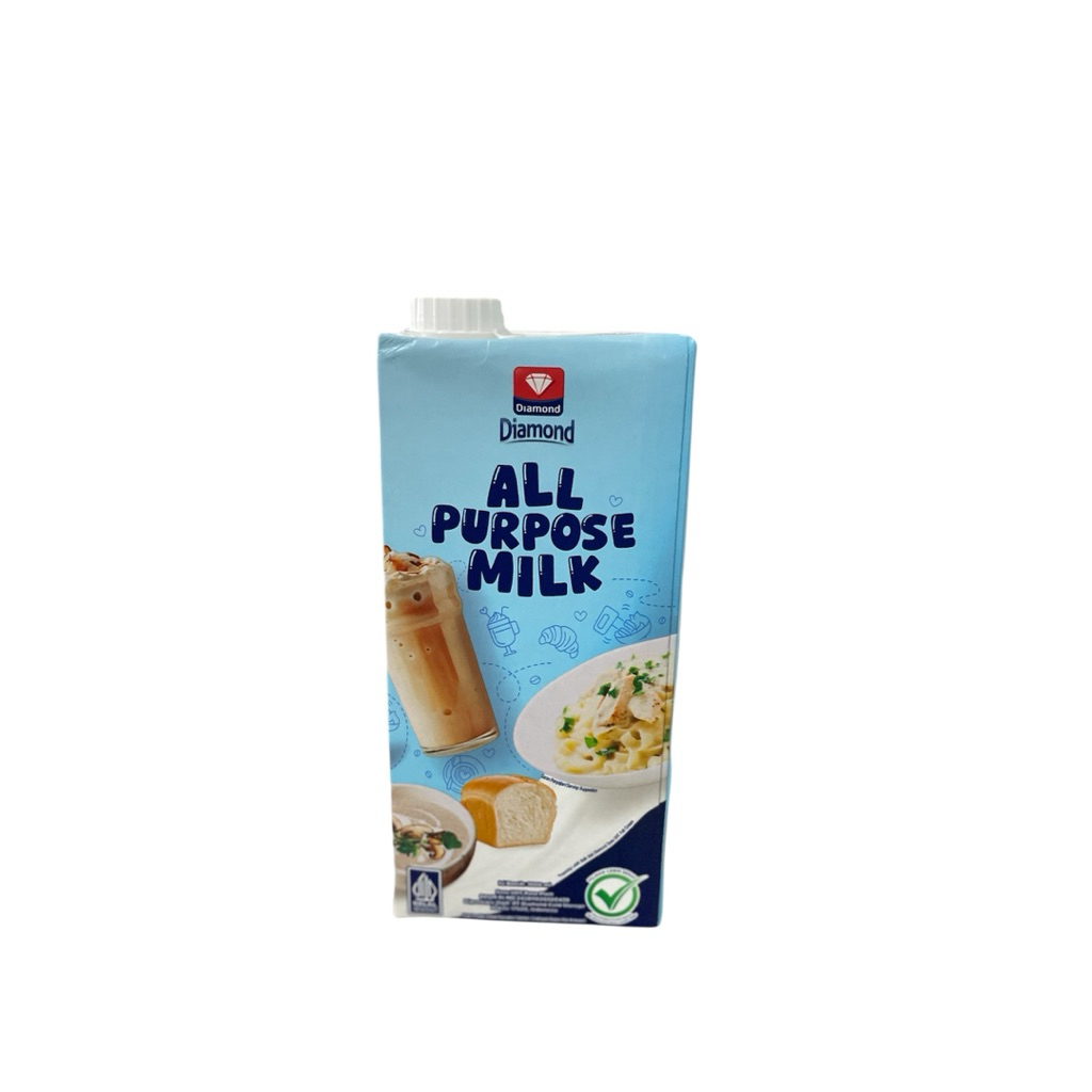

UHT DIAMOND ALL PURPOSE MILK | SUSU 1L