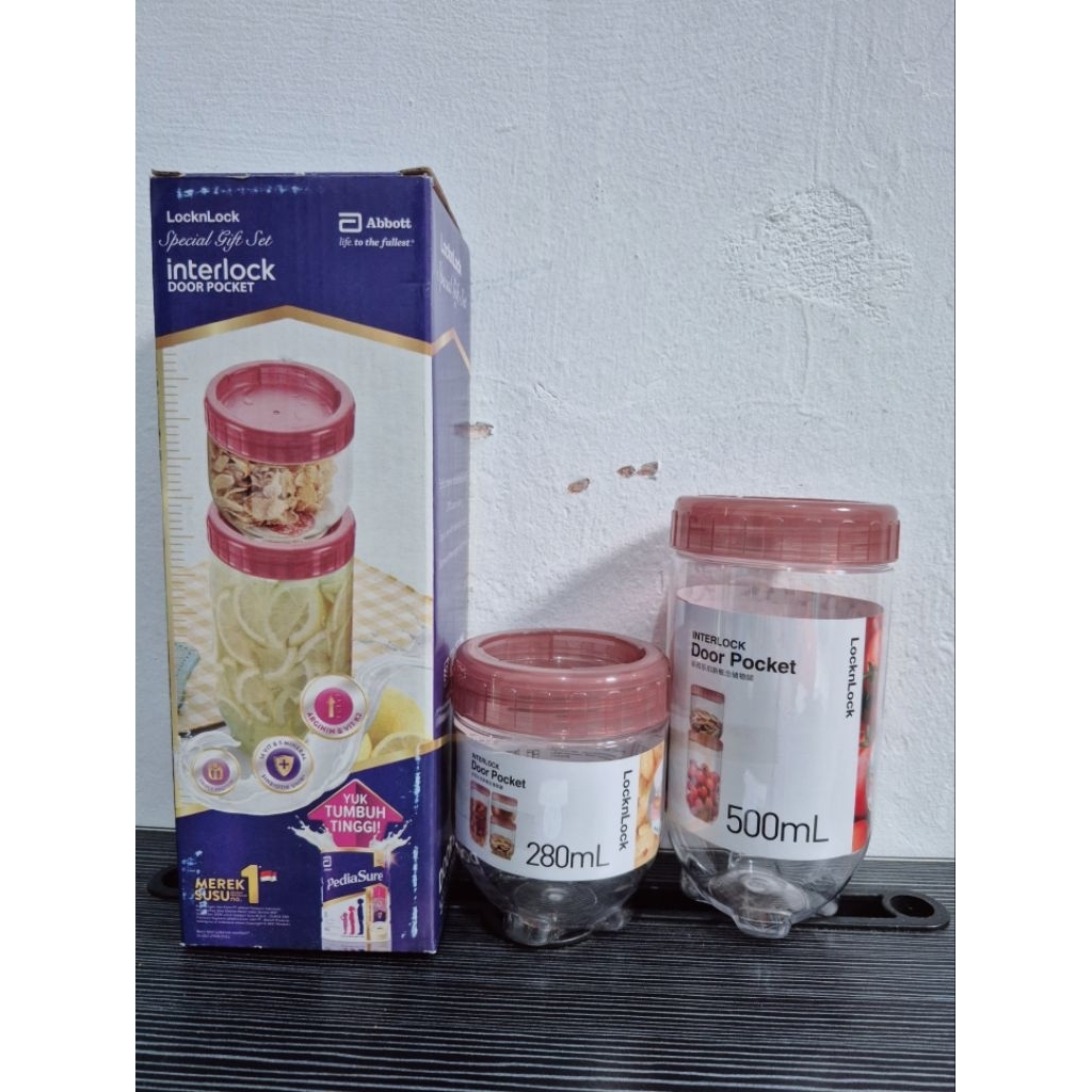 LocknLock Interlock Door Pocket 500ml + 280ml