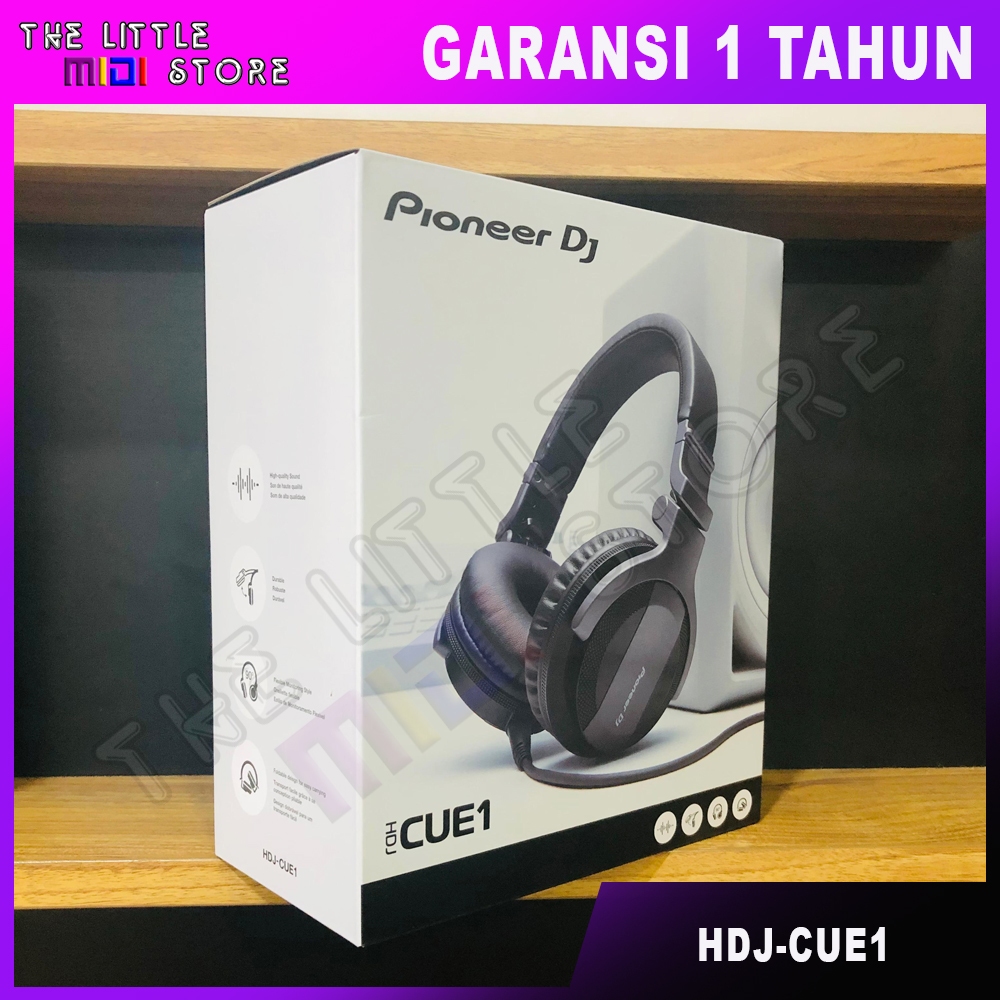 Pioneer DJ HDJ-CUE1 Headphone Original CUE 1 CUE-1 cue1 Headphone DJ Murah Original