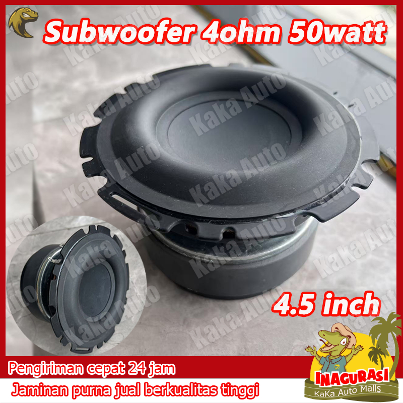 Speaker Subwoofer 4.5 inch Midbass woofer 4 ohm 50 Watt 4.5 inch HIFI