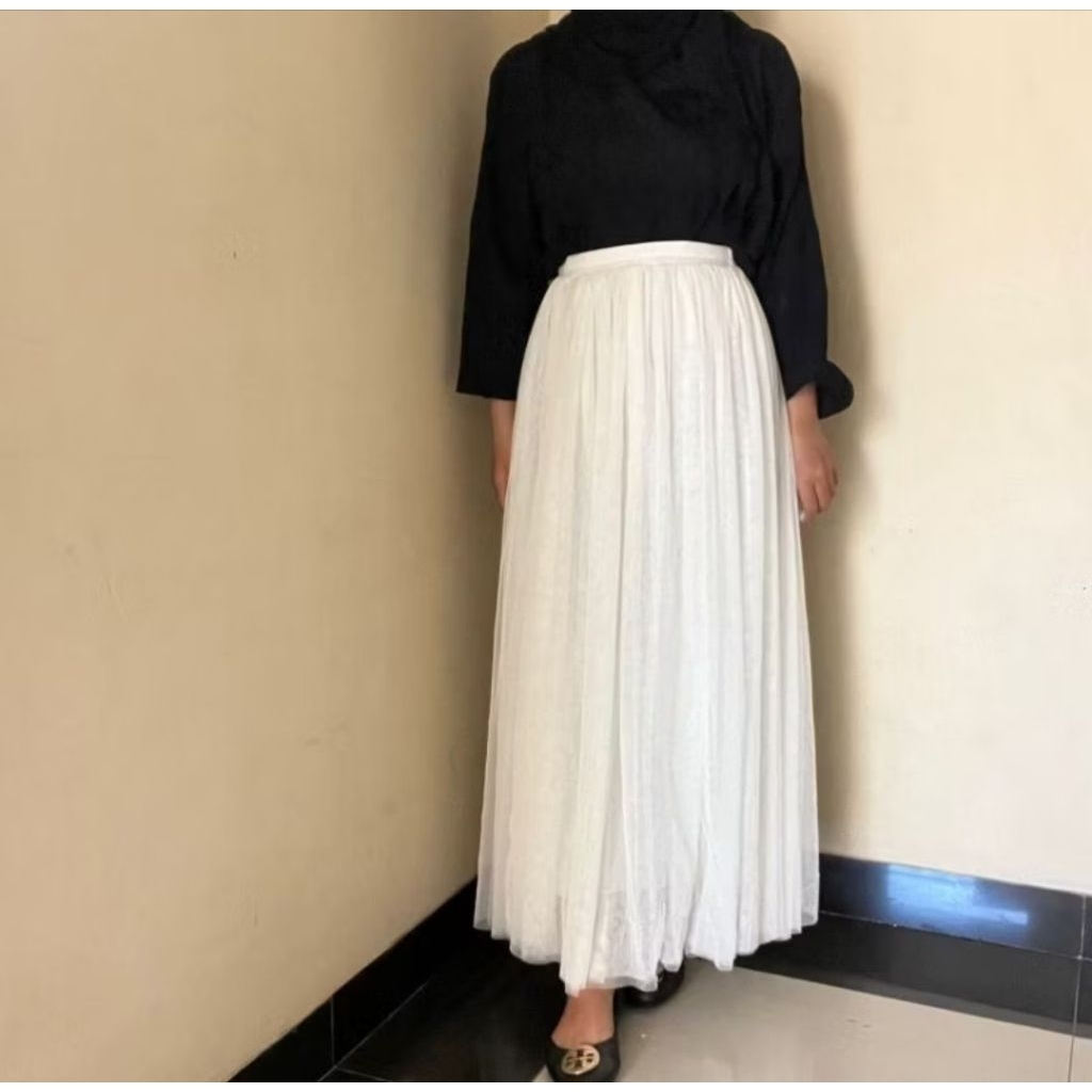 Rok Tutu premium putih