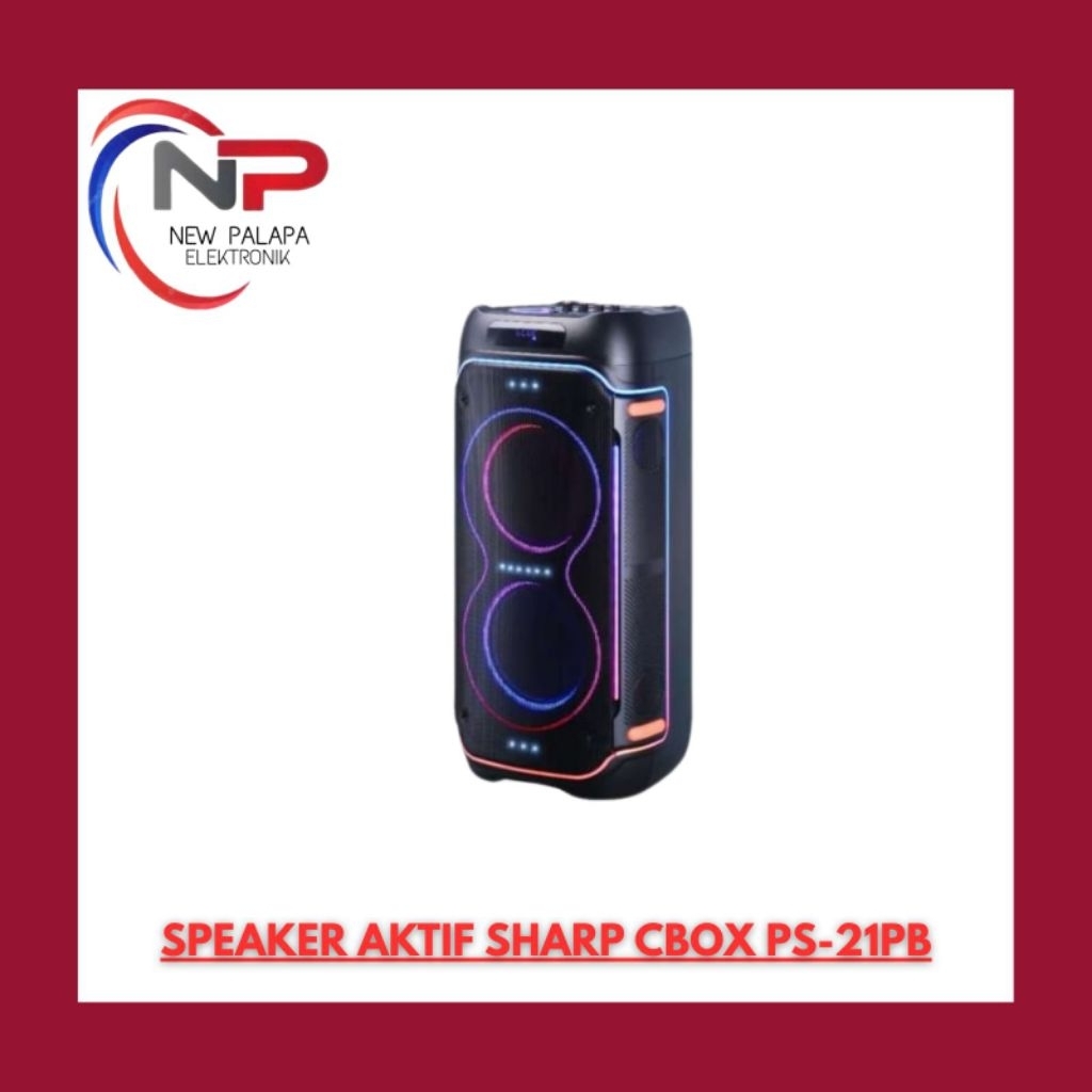 SPEAKER AKTIF SHARP CBOX PS21PB